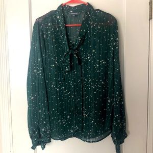 Sparkly holiday top